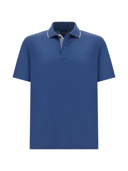 Tricou polo Paul & Shark albastru