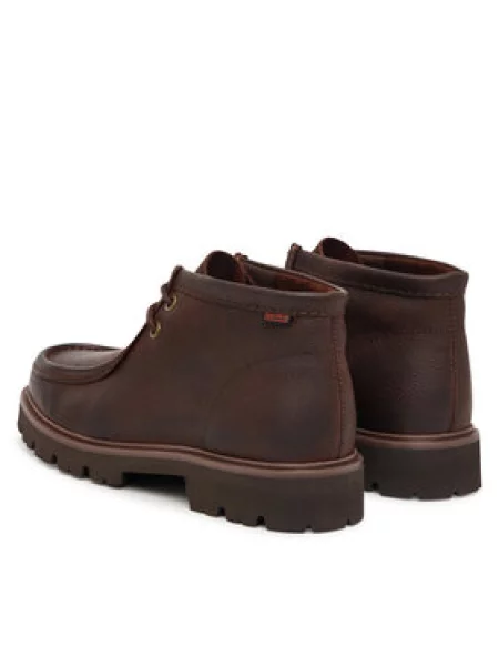 Clarks Auliniai batai Cleyhill Top Tamsiai ruda