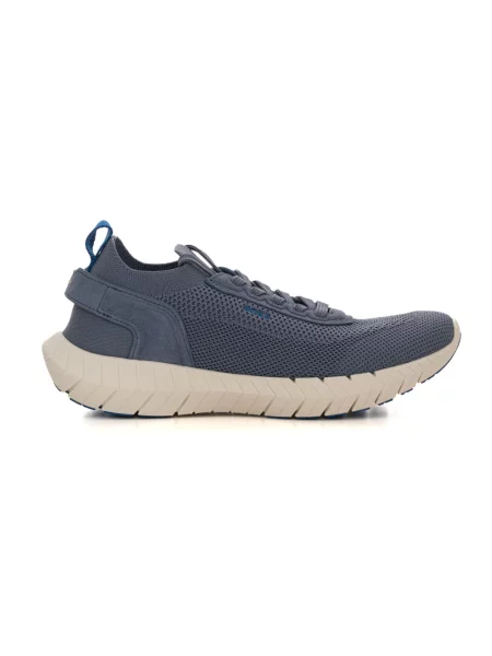 Sneakersy Boss niebieskie