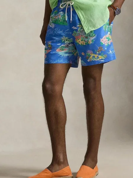 Polo Ralph Lauren pantaloni scurți de baie pentru bărbați albastru