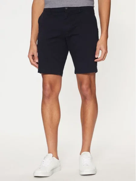 Kratke hlače iz tkanine Calvin Klein modra