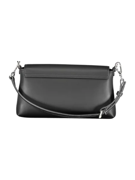 Torebka crossbody Calvin Klein skórzana czarna