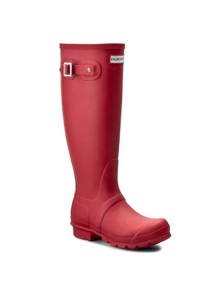 Резиновые сапоги Hunter красные