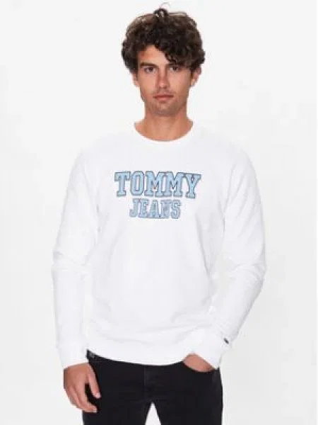 Mikina Tommy Jeans biela