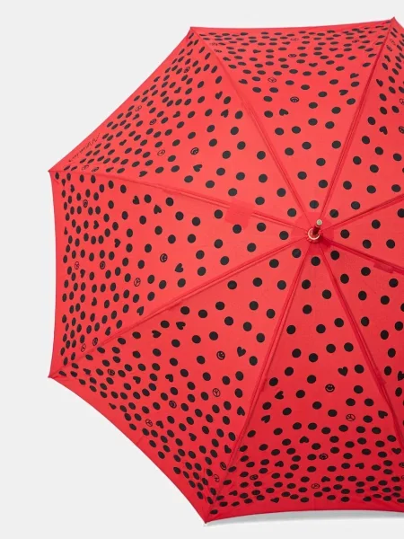 Moschino umbrelă roșu