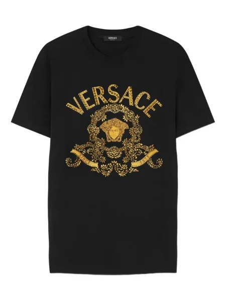 Tricou Versace cu imagine negru