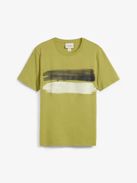 T-shirt z czystej bawełny organicznej zielona
