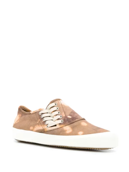 Sneakerși Maison Margiela cu imagine maro