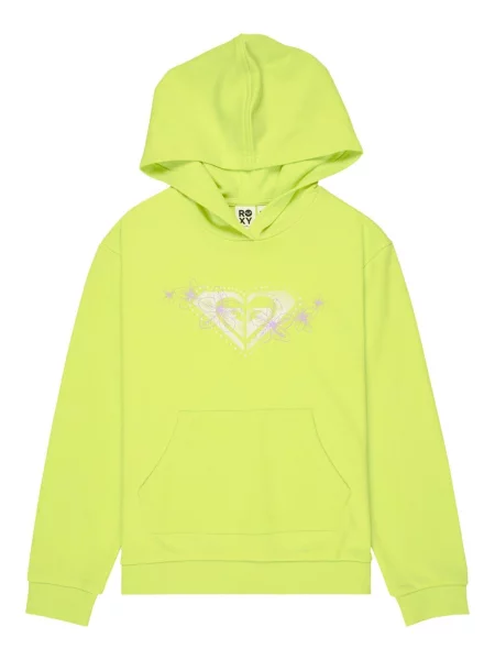 Bluza z kapturem dla Dziewczynki SURF FEELING TERRY zielony