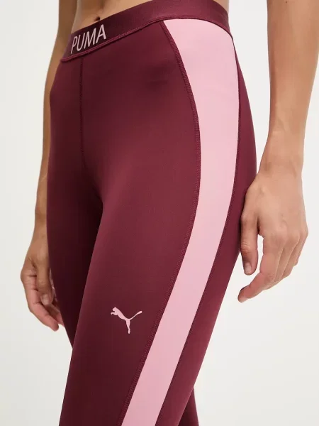 Леггинсы Puma бордовые