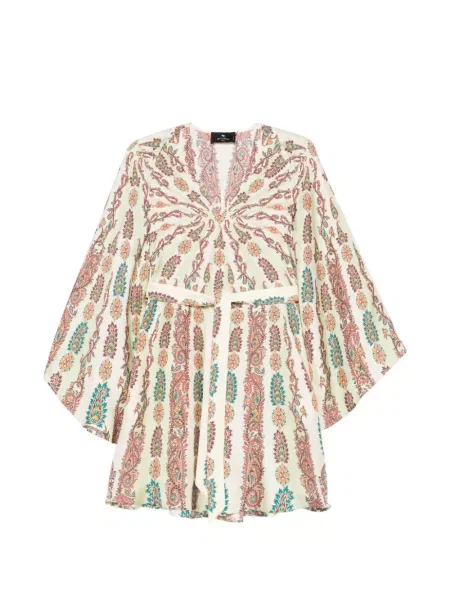 Rochie Etro cu imagine cu model paisley de costum