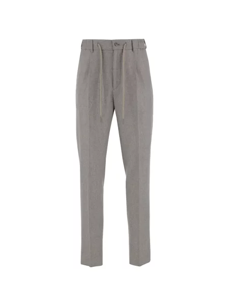 Pantaloni Tagliatore cu cordon gri