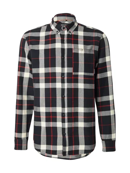 SCOTCH & SODA Cămașă bej deschis / roșu negru