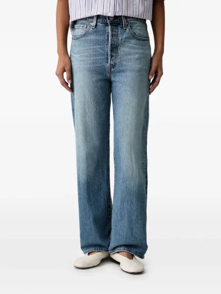 Scurt cămașă de blugi Levi's® din dantelă cu cordon gri