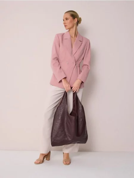 Сумка хобо Sinsay из искусственной кожи красная