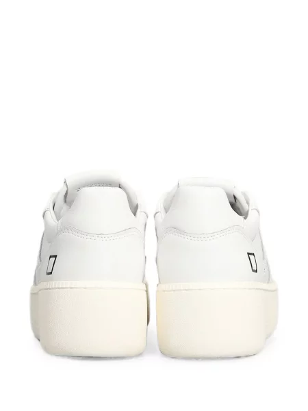 Sneakerși D.a.t.e. din piele cu platformă alb