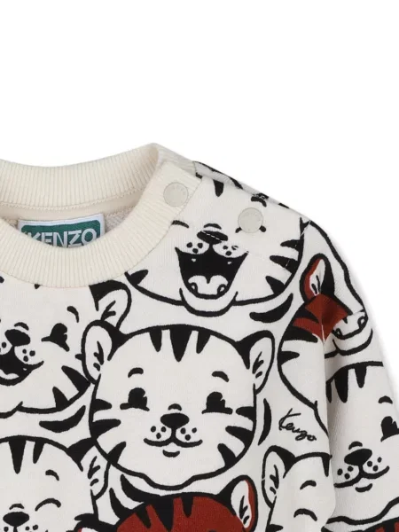 Sweter dziecięcy Kenzo biały