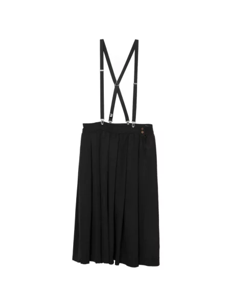 Fustă midi Black Comme Des Garçons negru
