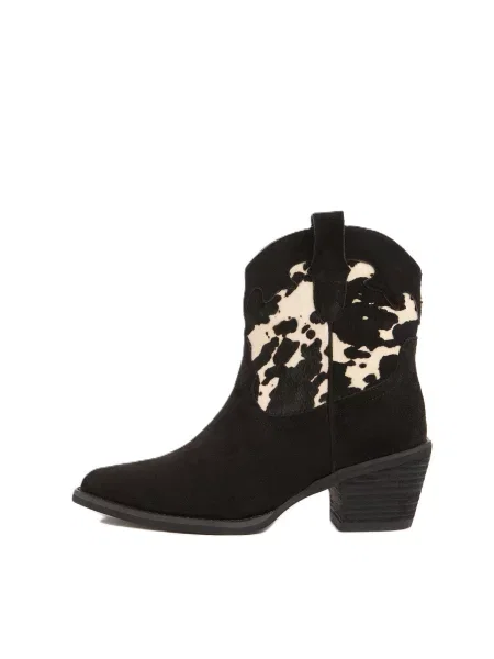 Lipsy Cizme de cowboy bej negru