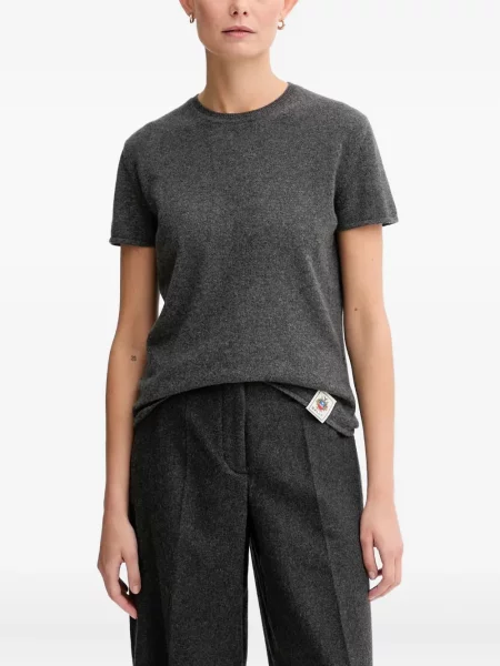 Tricou Bally scurt gri