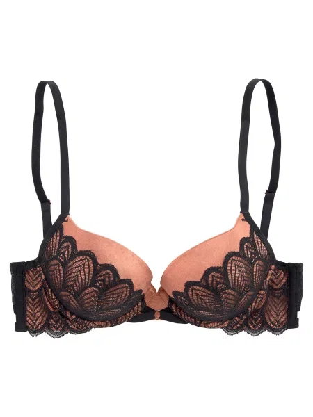 LASCANA Sutien / roz negru
