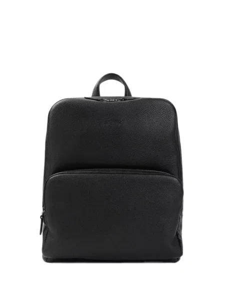 Rucsac Brioni din piele negru