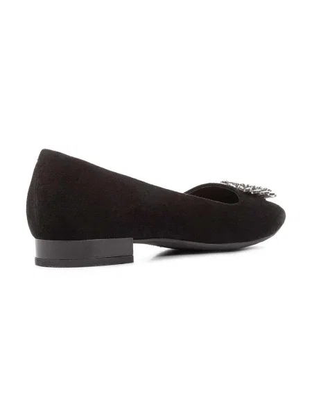 Balerini Geox din piele negru