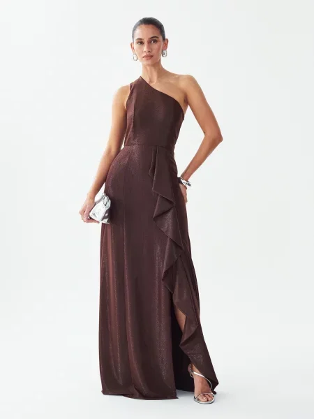 BWLDR Rochie de seară Aalia' maro