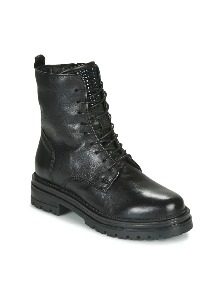 Botine Mjus din dantelă