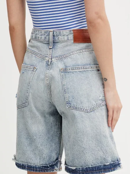 Tommy Jeans Bermudy Mia niebieski