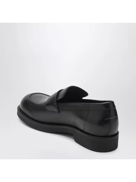 Półbuty Mm6 Maison Margiela skórzane czarne