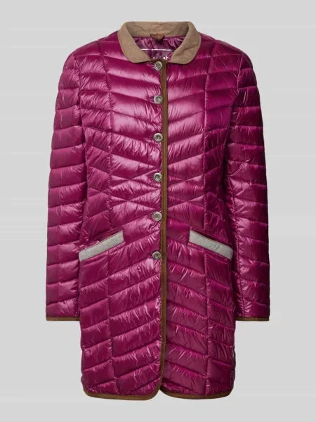 Płaszcz pikowany ze stójką White Label