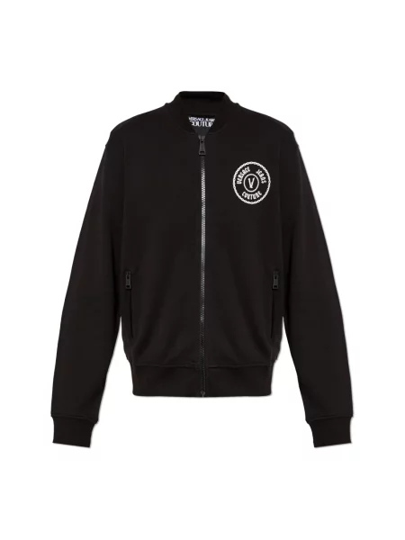 Bluza Versace Jeans Couture z logo czarna