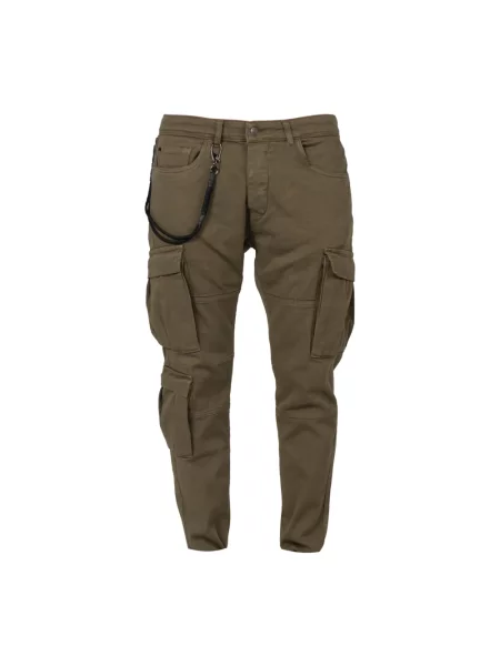 Spodnie cargo Xagon Man zielone