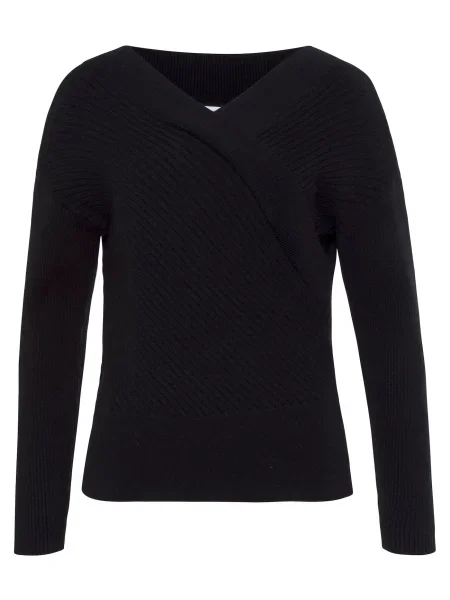 LASCANA Pulover negru