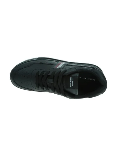 Pantofi Tommy Hilfiger cu dungi negru