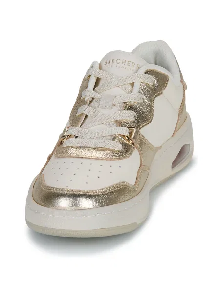 Pantofi Skechers auriu