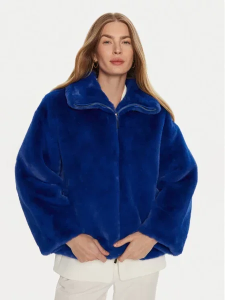 Usnjeni plašč Lola_casademunt modra