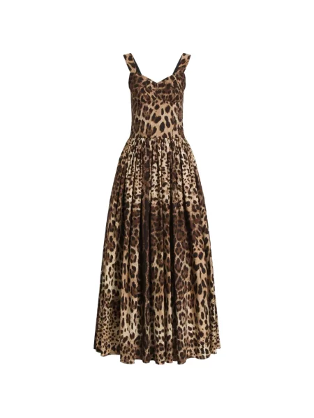 Rochie Dolce & Gabbana cu imagine din poplin