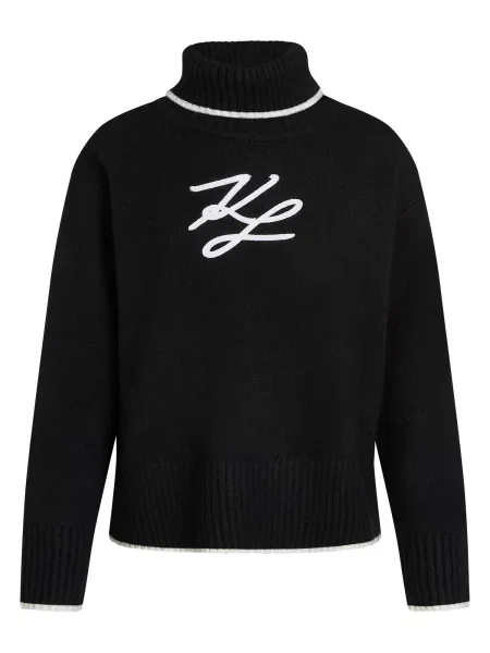 Karl Lagerfeld Pulóver fekete fehér