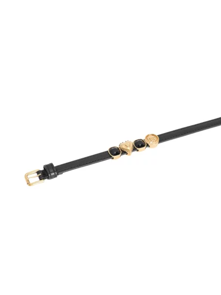 Colier Dolce & Gabbana din piele negru