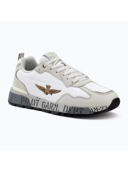 Boty Aeronautica Militare off white bílé