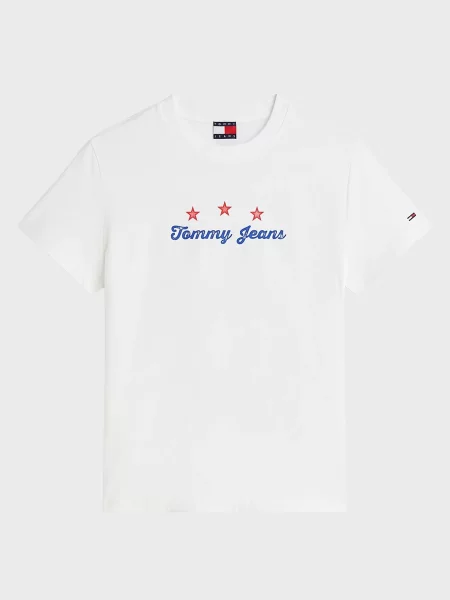 Футболка Tommy Jeans белая