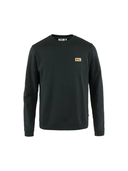 Fjällräven Vardag Sweater M Black Mężczyźni Bluzy i bluzy z kapturem Fjällräven Size: S czarny