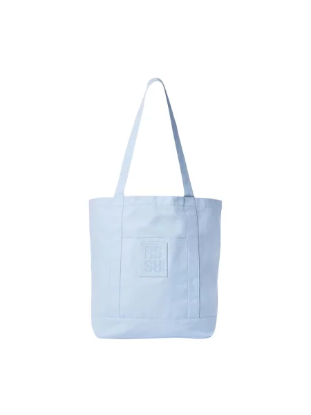 Lniana shopperka Raf Simons niebieska