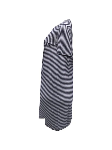 Rochie tip cămașă Theory cu dungi de costum albastru