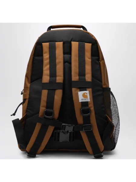 Plecak Carhartt Wip z logo brązowy