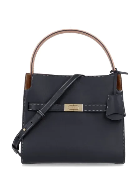 Geanta de piele Tory Burch din piele negru