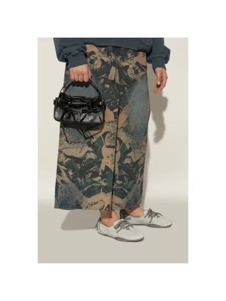 Torebka crossbody Acne Studios skórzana czarna