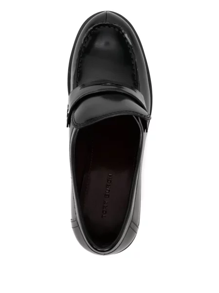 Loaferice Tory Burch crna